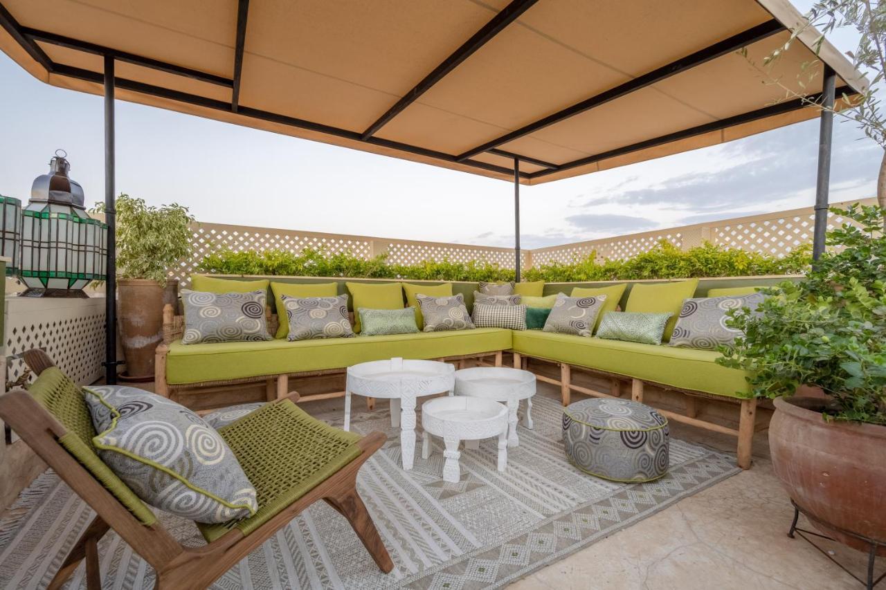 Riad Dar Labzar Marrakesh Exteriör bild