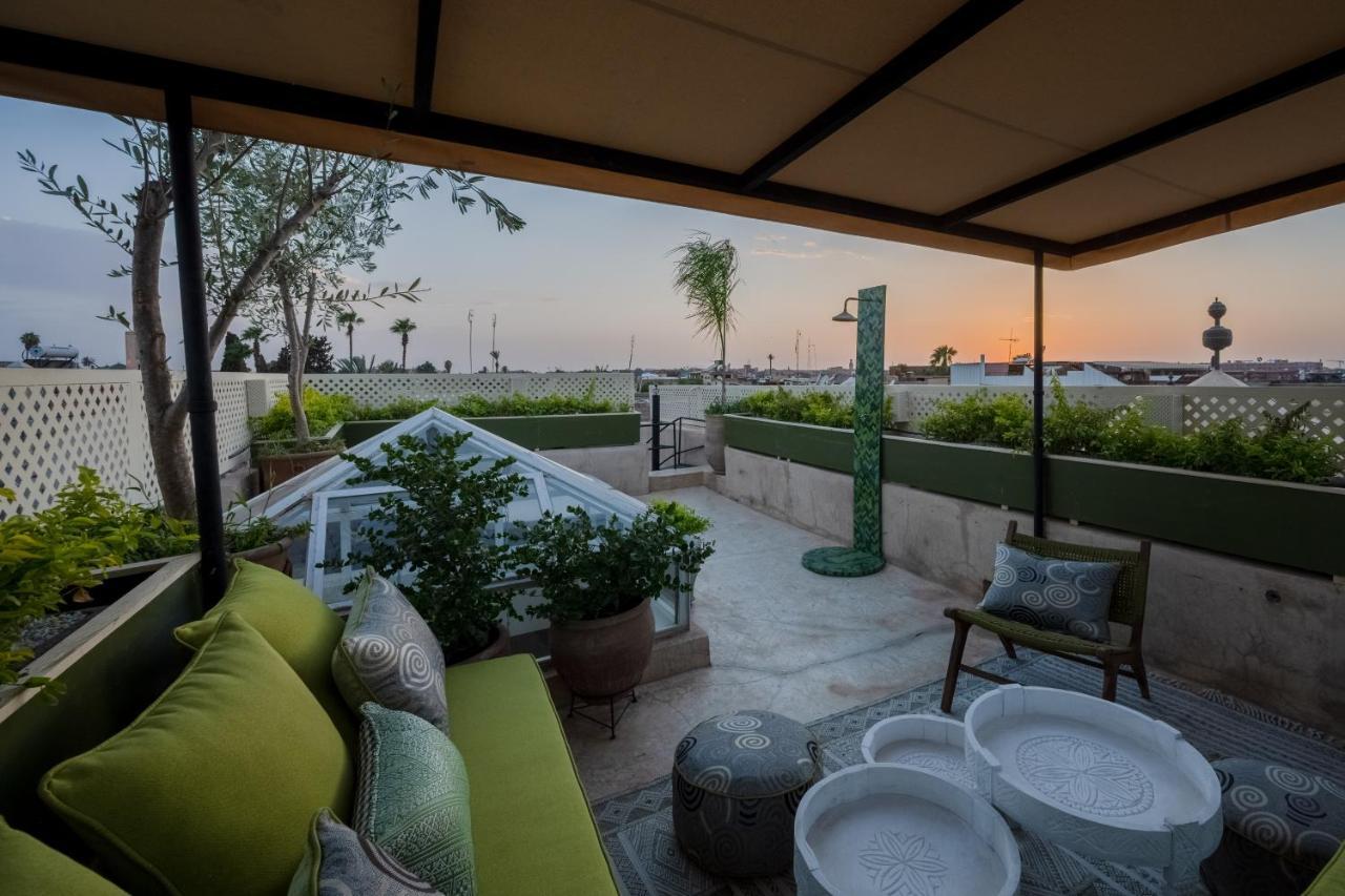 Riad Dar Labzar Marrakesh Exteriör bild